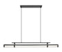 Z-Lite - 1959-54L-MB-LED - LED Linear Chandelier - Benoit - Matte Black