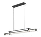 Z-Lite - 1959-54L-MB-LED - LED Linear Chandelier - Benoit - Matte Black
