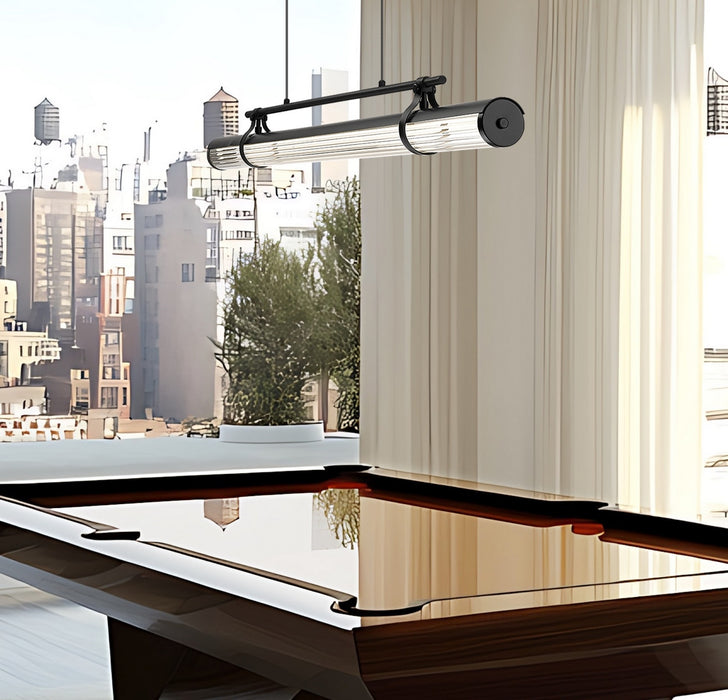 Z-Lite - 1959-54L-MB-LED - LED Linear Chandelier - Benoit - Matte Black