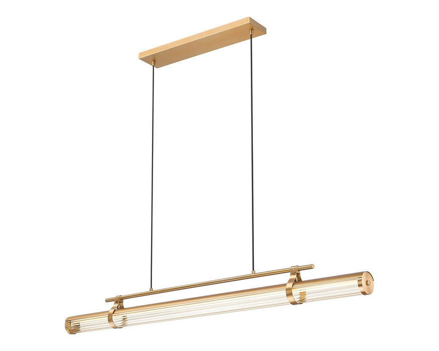 Z-Lite - 1959-54L-MGLD-LED - LED Linear Chandelier - Benoit - Modern Gold