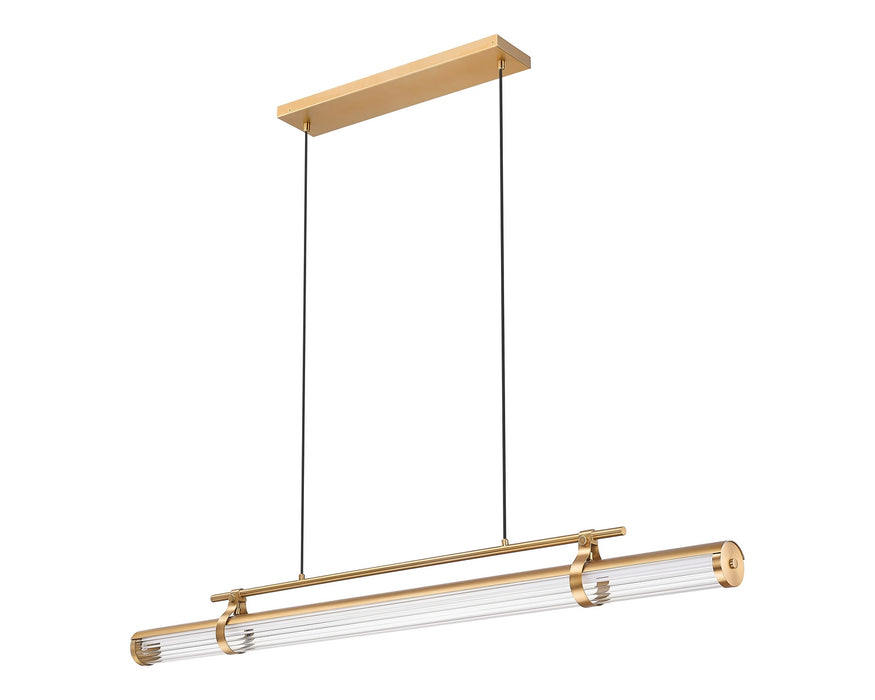 Z-Lite - 1959-54L-MGLD-LED - LED Linear Chandelier - Benoit - Modern Gold