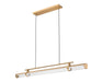 Z-Lite - 1959-54L-MGLD-LED - LED Linear Chandelier - Benoit - Modern Gold