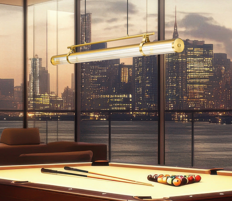 Z-Lite - 1959-54L-MGLD-LED - LED Linear Chandelier - Benoit - Modern Gold