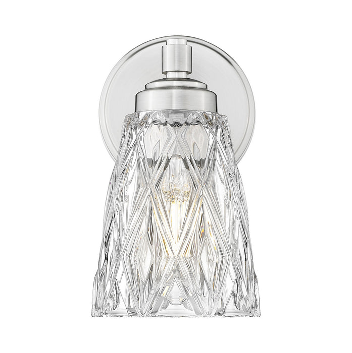 Z-Lite - 1960-1S-BN - One Light Wall Sconce - Andree - Brushed Nickel