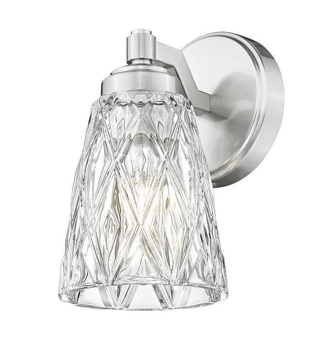 Z-Lite - 1960-1S-BN - One Light Wall Sconce - Andree - Brushed Nickel