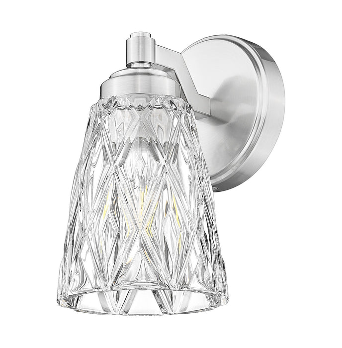 Z-Lite - 1960-1S-BN - One Light Wall Sconce - Andree - Brushed Nickel