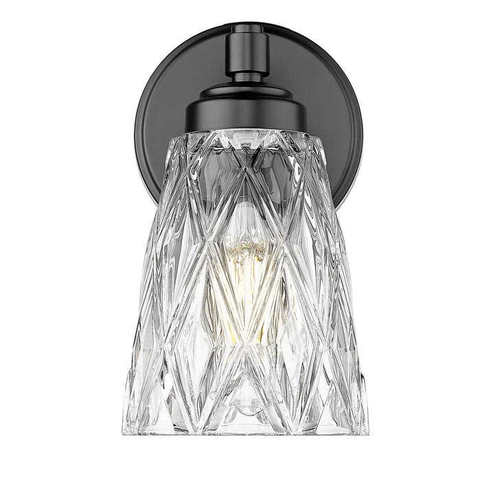 Z-Lite - 1960-1S-MB - One Light Wall Sconce - Andree - Matte Black