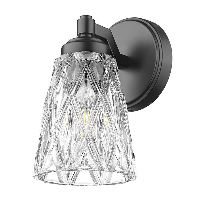Z-Lite - 1960-1S-MB - One Light Wall Sconce - Andree - Matte Black