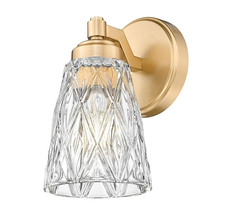 Z-Lite - 1960-1S-MGLD - One Light Wall Sconce - Andree - Modern Gold