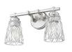 Z-Lite - 1960-2V-BN - Two Light Vanity - Andree - Brushed Nickel