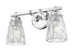 Z-Lite - 1960-2V-CH - Two Light Vanity - Andree - Chrome