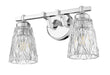 Z-Lite - 1960-2V-CH - Two Light Vanity - Andree - Chrome
