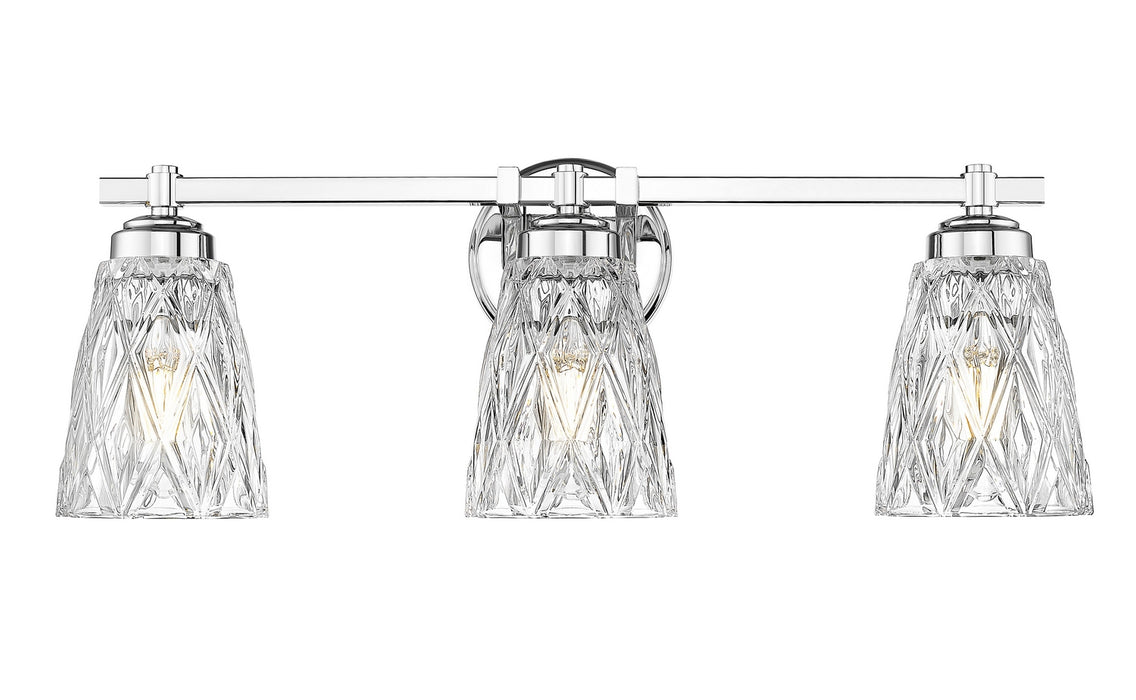 Z-Lite - 1960-3V-CH - Three Light Vanity - Andree - Chrome