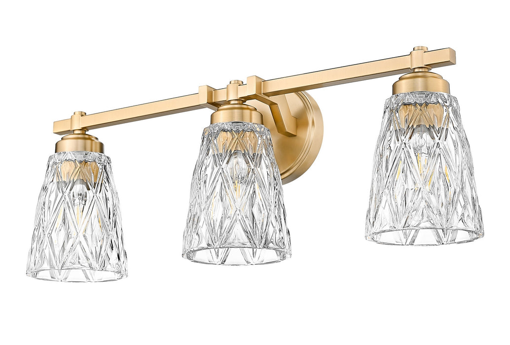 Z-Lite - 1960-3V-MGLD - Three Light Vanity - Andree - Modern Gold