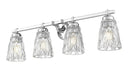 Z-Lite - 1960-4V-CH - Four Light Vanity - Andree - Chrome