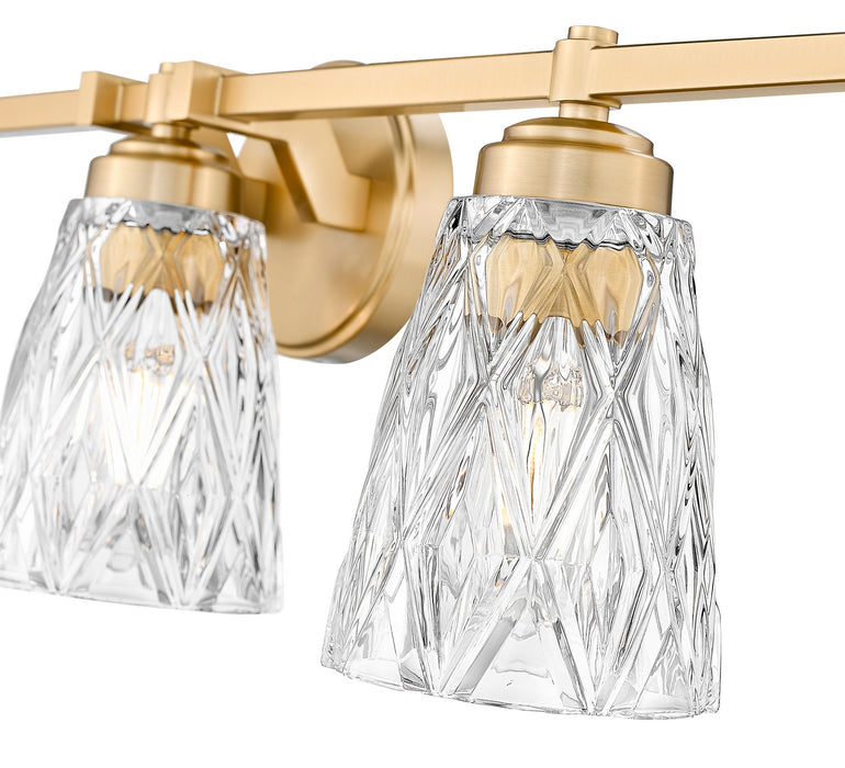 Z-Lite - 1960-5V-MGLD - Five Light Vanity - Andree - Modern Gold