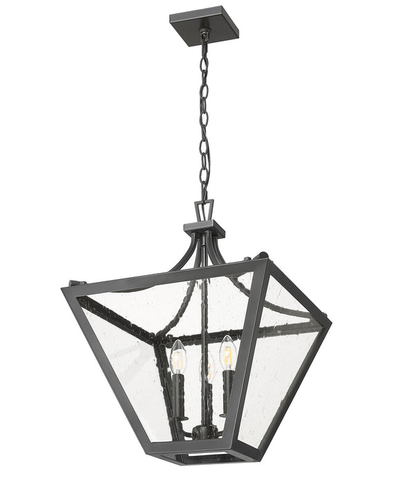 Z-Lite - 1961-3C-IO - Three Light Chandelier - Montalcino - Iron Ore