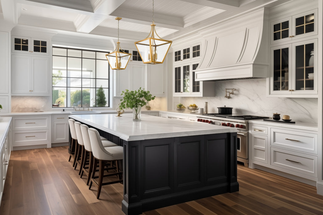 Z-Lite - 1961-4C-RB - Four Light Chandelier - Montalcino - Rubbed Brass