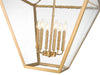 Z-Lite - 1961-6RB - Six Light Chandelier - Montalcino - Rubbed Brass