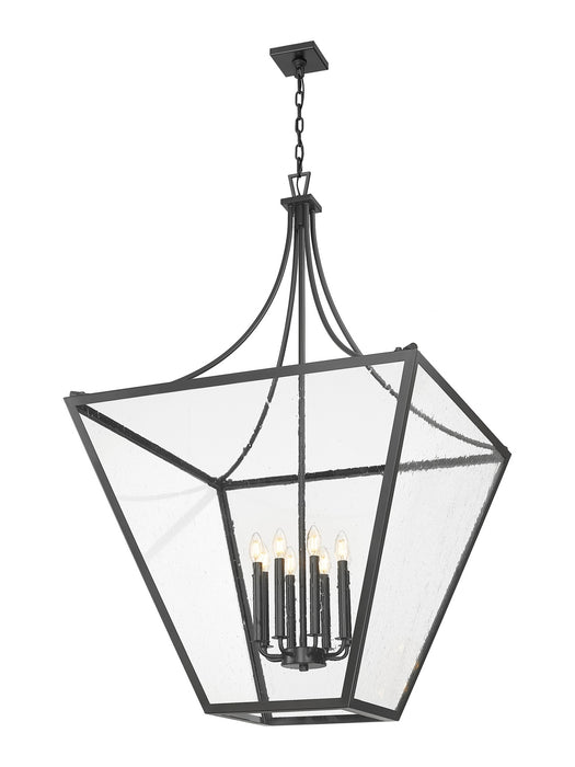 Z-Lite - 1961-8IO - Eight Light Chandelier - Montalcino - Iron Ore