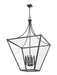 Z-Lite - 1961-8IO - Eight Light Chandelier - Montalcino - Iron Ore