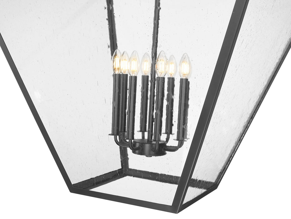 Z-Lite - 1961-8IO - Eight Light Chandelier - Montalcino - Iron Ore
