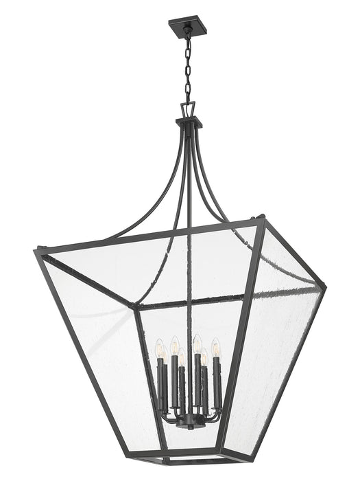 Z-Lite - 1961-8IO - Eight Light Chandelier - Montalcino - Iron Ore