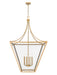 Z-Lite - 1961-8RB - Eight Light Chandelier - Montalcino - Rubbed Brass