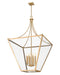 Z-Lite - 1961-8RB - Eight Light Chandelier - Montalcino - Rubbed Brass