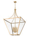 Z-Lite - 1961-8RB - Eight Light Chandelier - Montalcino - Rubbed Brass