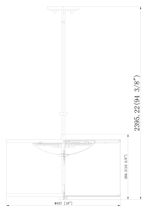 Z-Lite - 1962P18-BN-LED - LED Pendant - Linden - Brushed Nickel