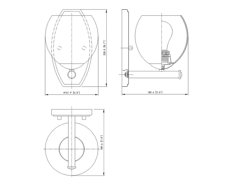 Z-Lite - 1963-1S-CH - One Light Wall Sconce - Colette - Chrome