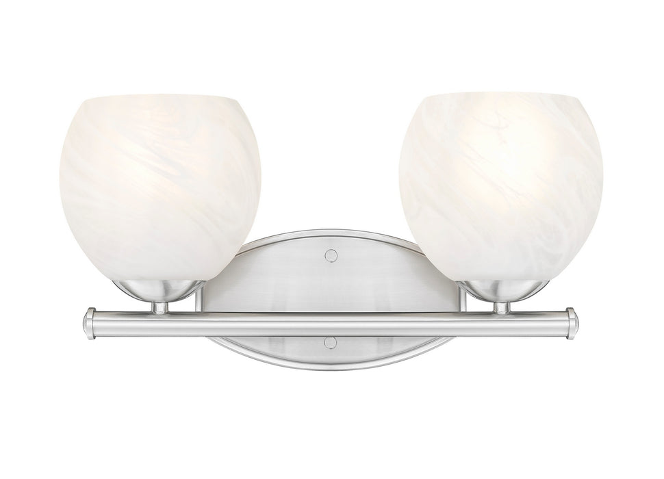 Z-Lite - 1963-2V-BN - Two Light Vanity - Colette - Brushed Nickel