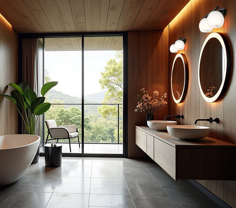 Z-Lite - 1963-2V-MB - Two Light Vanity - Colette - Matte Black