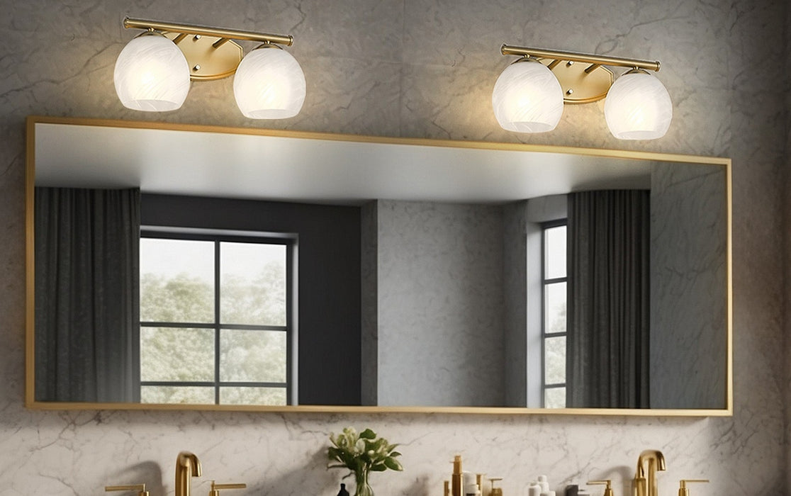 Z-Lite - 1963-2V-MGLD - Two Light Vanity - Colette - Modern Gold