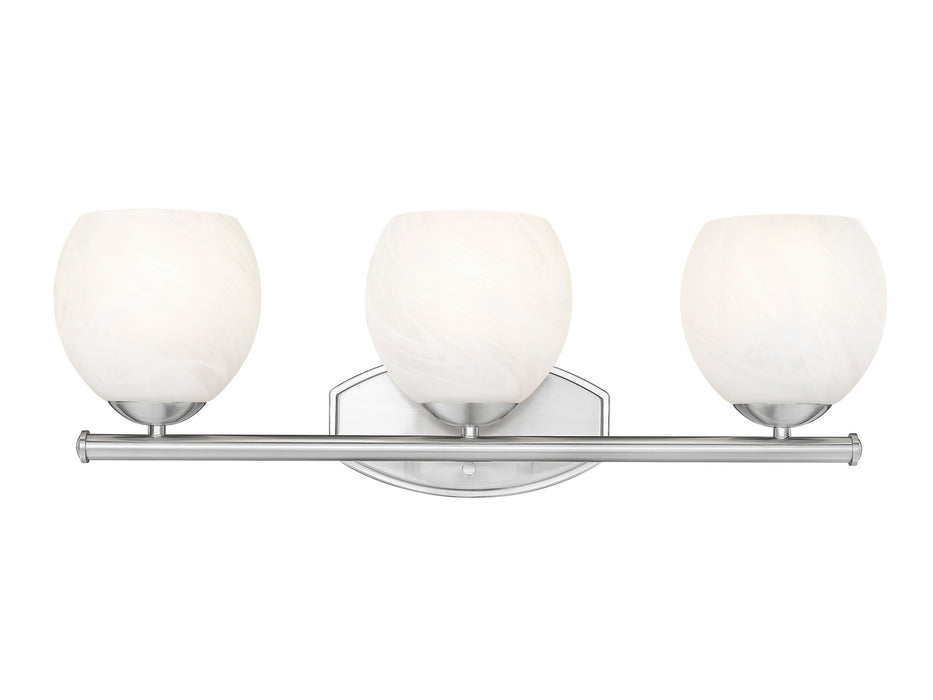 Z-Lite - 1963-3V-BN - Three Light Vanity - Colette - Brushed Nickel