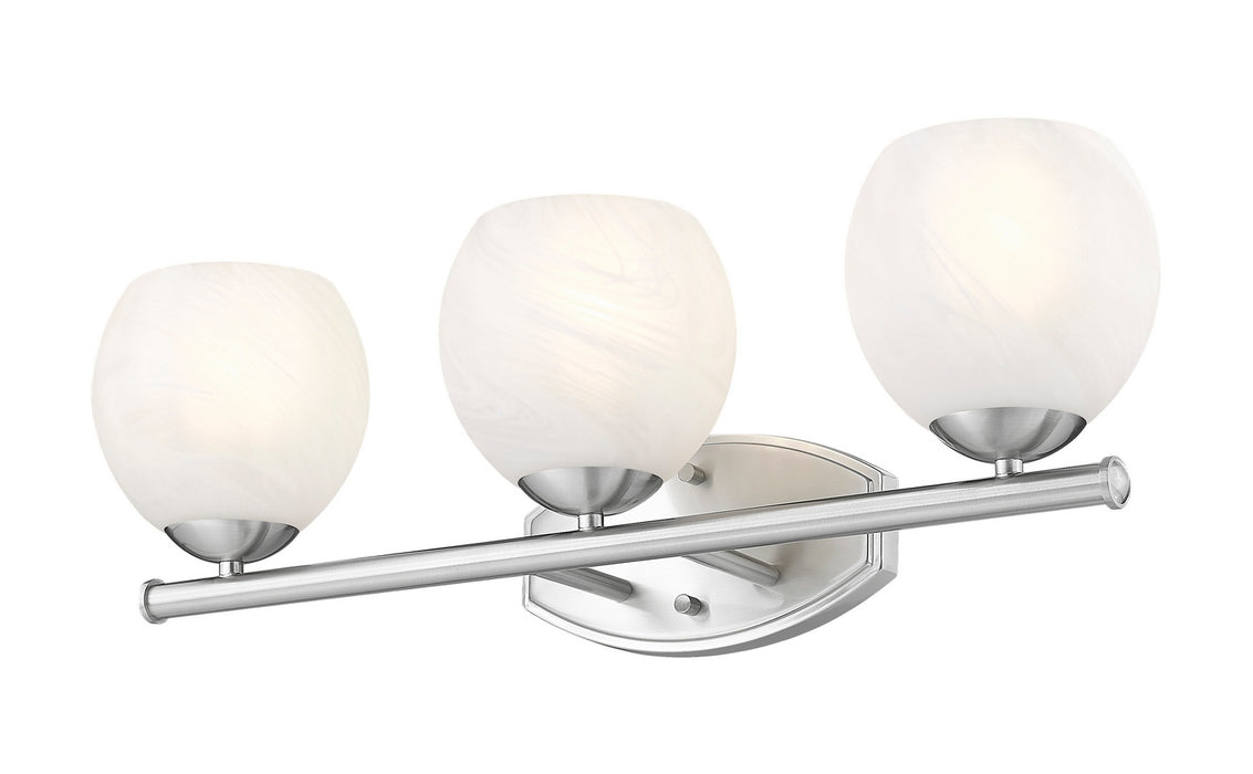 Z-Lite - 1963-3V-BN - Three Light Vanity - Colette - Brushed Nickel