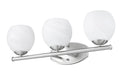 Z-Lite - 1963-3V-BN - Three Light Vanity - Colette - Brushed Nickel
