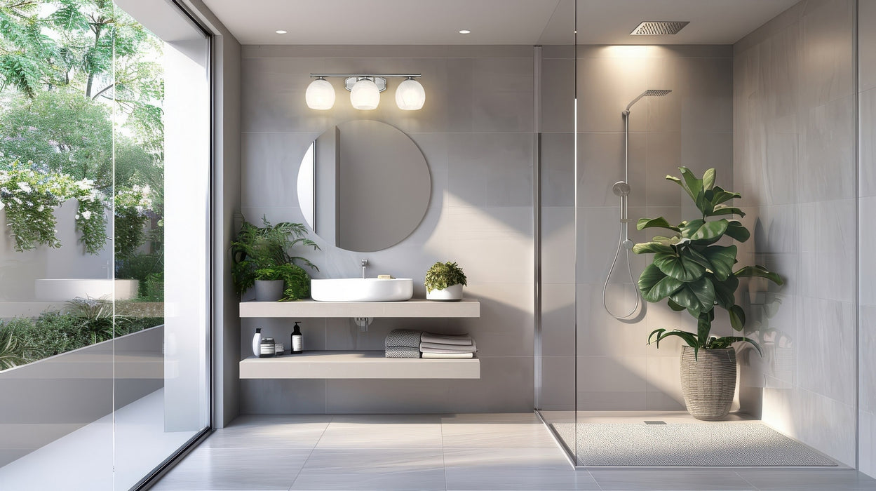 Z-Lite - 1963-3V-BN - Three Light Vanity - Colette - Brushed Nickel