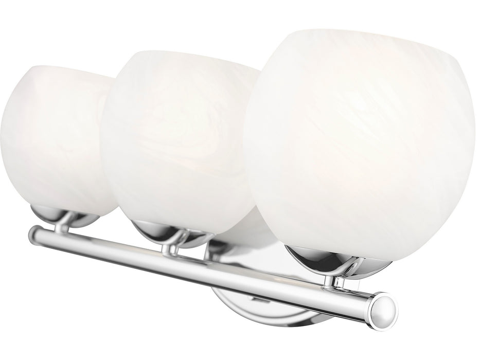Z-Lite - 1963-3V-CH - Three Light Vanity - Colette - Chrome