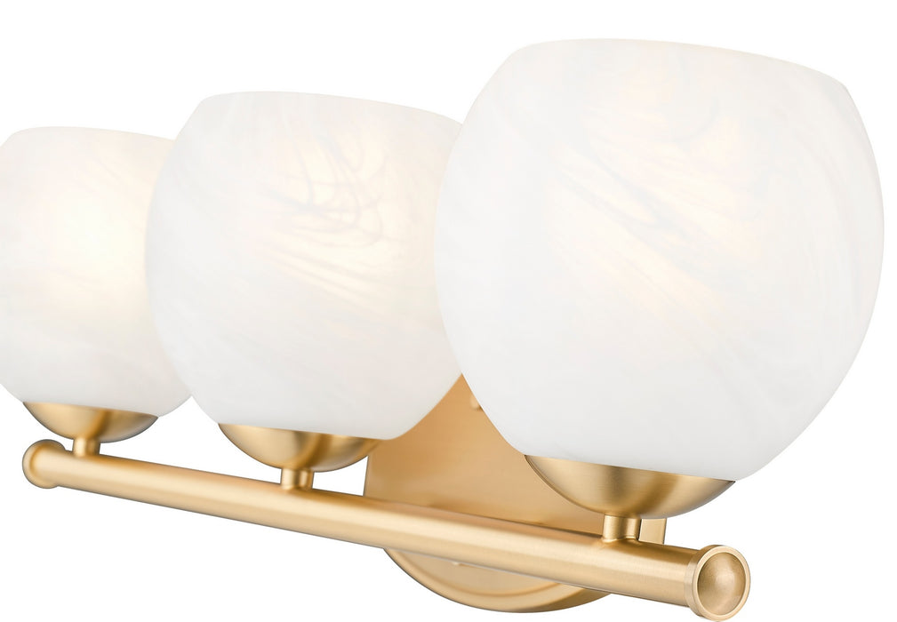 Z-Lite - 1963-3V-MGLD - Three Light Vanity - Colette - Modern Gold