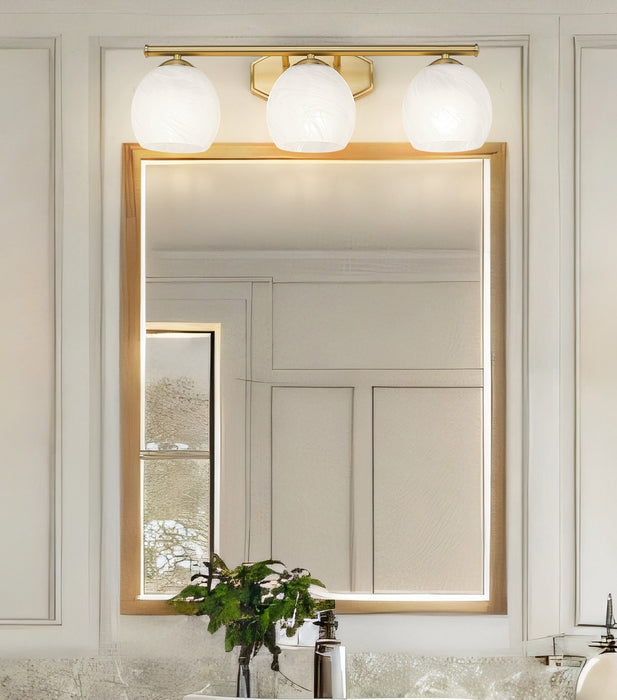 Z-Lite - 1963-3V-MGLD - Three Light Vanity - Colette - Modern Gold