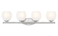 Z-Lite - 1963-4V-BN - Four Light Vanity - Colette - Brushed Nickel