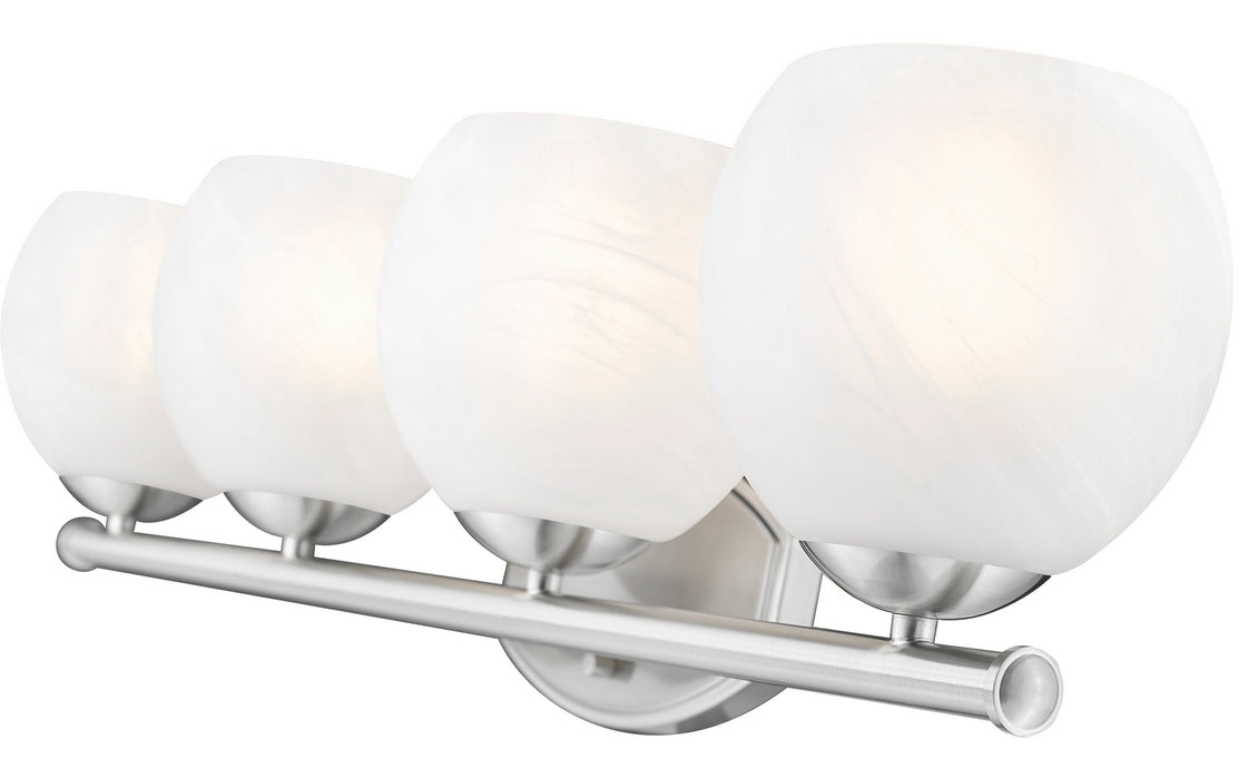 Z-Lite - 1963-4V-BN - Four Light Vanity - Colette - Brushed Nickel