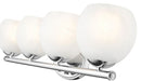 Z-Lite - 1963-4V-CH - Four Light Vanity - Colette - Chrome