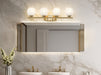 Z-Lite - 1963-4V-MGLD - Four Light Vanity - Colette - Modern Gold