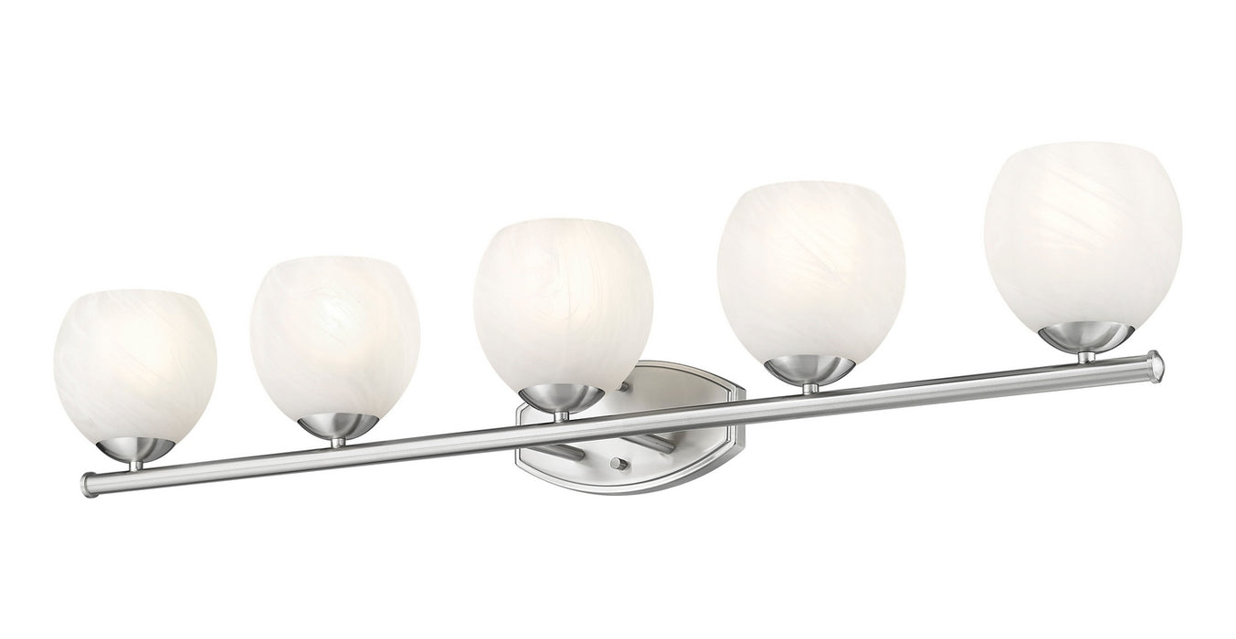 Z-Lite - 1963-5V-BN - Five Light Vanity - Colette - Brushed Nickel