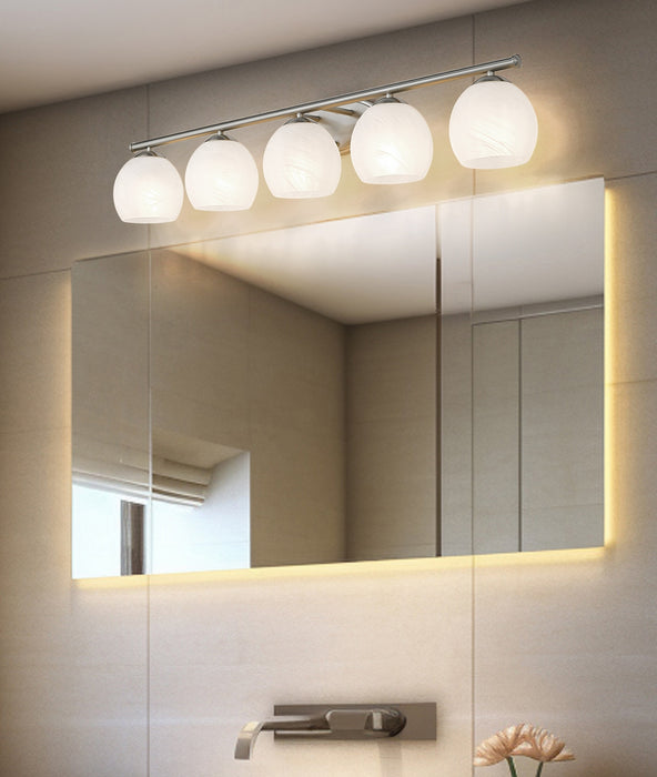 Z-Lite - 1963-5V-BN - Five Light Vanity - Colette - Brushed Nickel