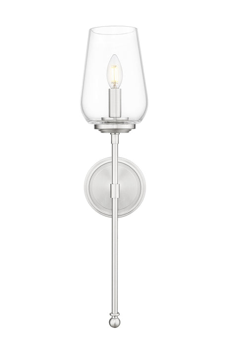 Z-Lite - 2012-1S-BN - One Light Wall Sconce - Dominique - Brushed Nickel