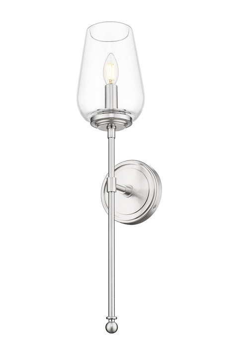 Z-Lite - 2012-1S-BN - One Light Wall Sconce - Dominique - Brushed Nickel